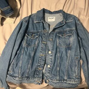 Old Navy Light Wash Blue Denim Trucker Jacket